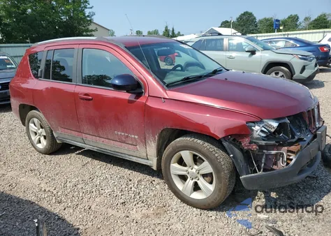 2014 Jeep Compass Sport from USA, damaged, VIN 1C4NJDBB8ED742798